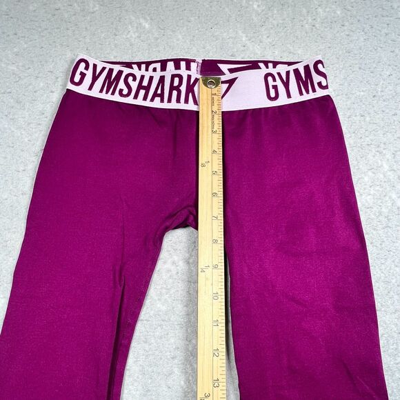 Gymshark Dry Compression Leggings Womens Size X-Small Maroon Athletic - Picture 5 of 9